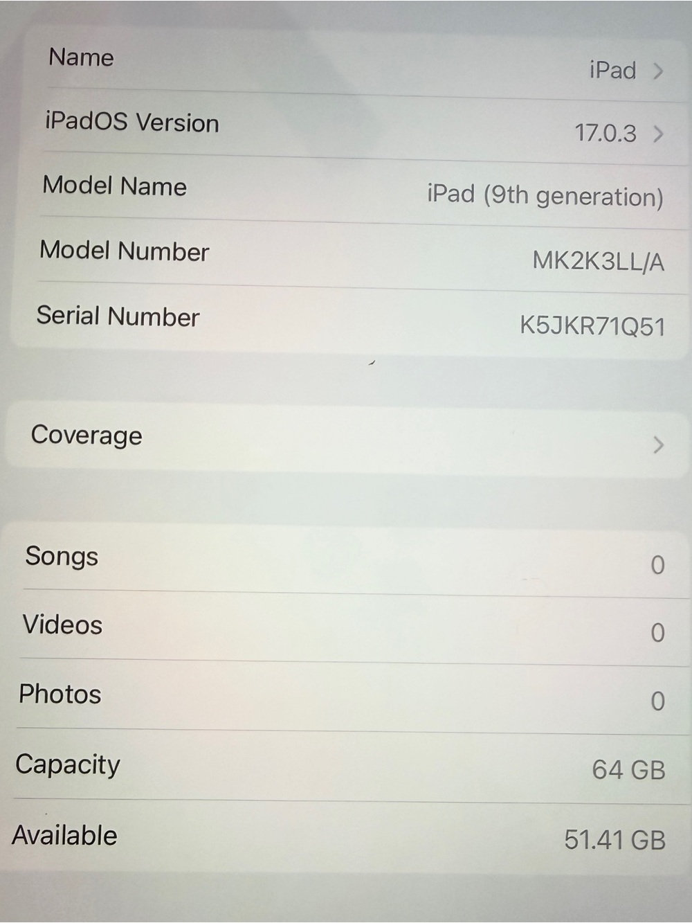 Apple iPad 9th Gen 64 GB in Space Gray WiFi - Picture 7 of 17